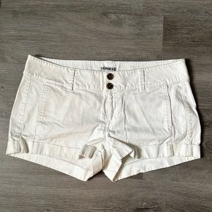 Express White shorts